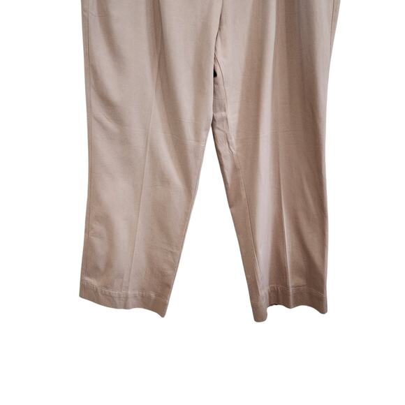 DressBarn Dress Pants Regular Fit Straight Leg High Waisted Beige Size 18W NWT - Picture 4 of 9